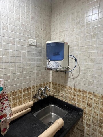 Bathroom in 1 BHK Apartment at Jagrut CHS, Gokhalenagar – for Rent
