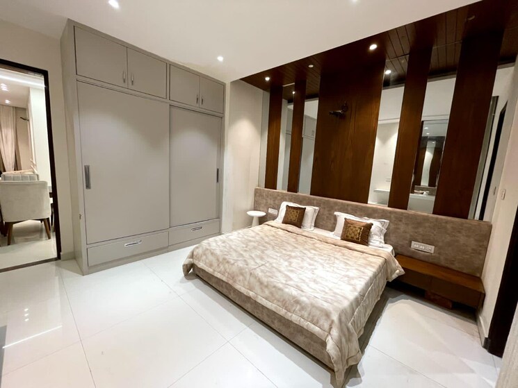 Bedroom, sector 124 3 Bedroom 1350 Sq.Ft. Builder Floor In Sector 124 Mohali 9113912