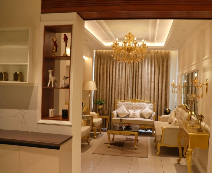 Living Room, green-valley-residencia 3 Bedroom 193 Sq.Yd. Builder Floor In Ghazipur Zirakpur 9113962