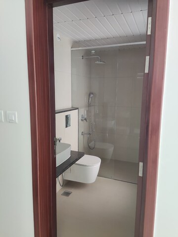 Bathroom in 4 BHK Apartment at L&T Raintree Boulevard, Hebbal – for Sale