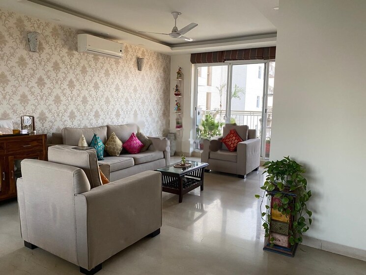 Living Room, bestech-park-view-spa-next 3 Bedroom 2406 Sq.Ft. Apartment In Sector 67 Gurgaon 9113928