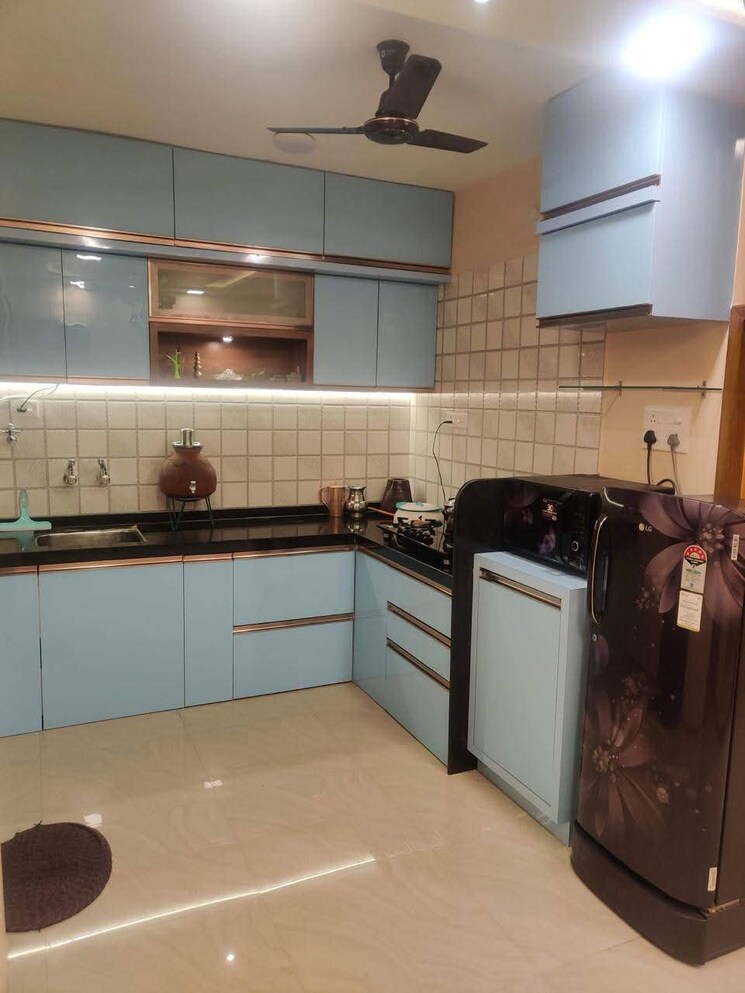 Kitchen, wakadkar-wisteria-atelier 2 Bedroom 900 Sq.Ft. Apartment In Wakad Pune 9113943