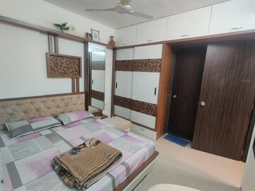 Bedroom in 2 BHK Apartment at Wakadkar Wisteria Atelier, Wakad – for Rent