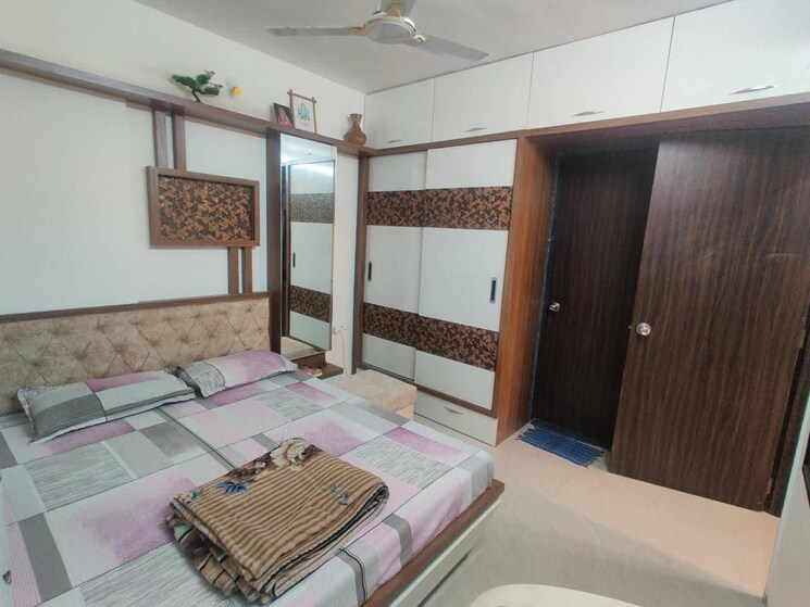 Bedroom, wakadkar-wisteria-atelier 2 Bedroom 900 Sq.Ft. Apartment In Wakad Pune 9113943