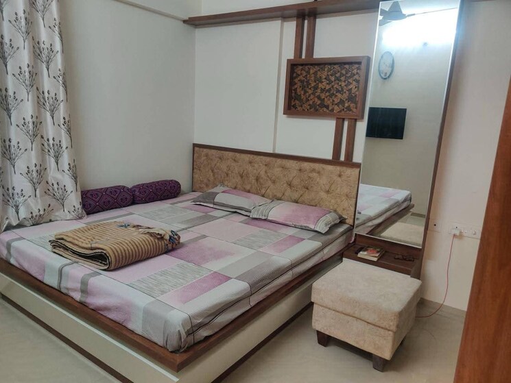 Bedroom, wakadkar-wisteria-atelier 2 Bedroom 900 Sq.Ft. Apartment In Wakad Pune 9113943