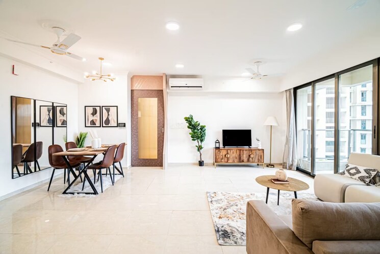 Living Room, runwal-bliss 3 Bedroom 1249 Sq.Ft. Apartment In Kanjurmarg East Mumbai 9114005