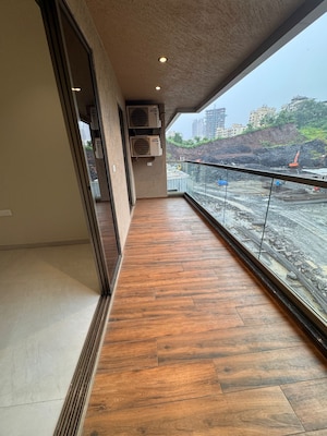 Balcony in 2 BHK Apartment at Mohan Altezza, Wayle Nagar – for Sale