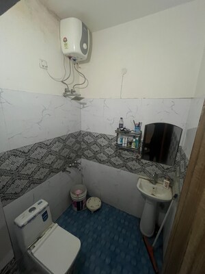 Bathroom in 2 BHK Builder Floor at Dhakoli – for Sale