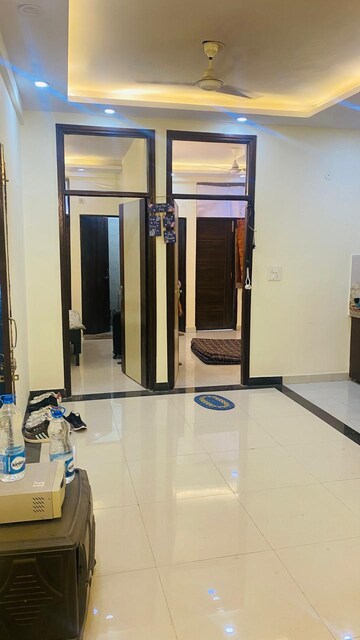 Living Room in 2.5 BHK Apartment at Crossing Republik, Crossing Republic – for Sale