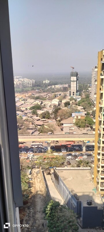 Balcony in 2 BHK Apartment at Dynamix Avanya, Dahisar East – for Rent