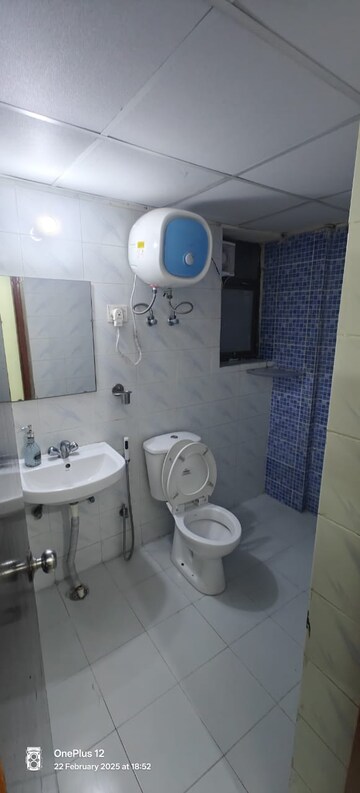 Bathroom in 1 BHK Apartment at Crossing Republik, Crossing Republic – for Sale