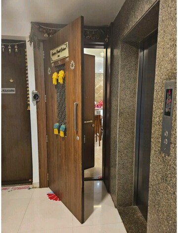 Building Lobby in 2 BHK Apartment at Lodha Luxuria, Majiwada – for Rent