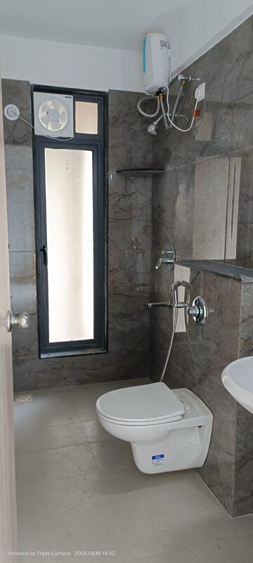 Bathroom in 3 BHK Apartment at Sankla Sommet, Bhugaon – for Rent