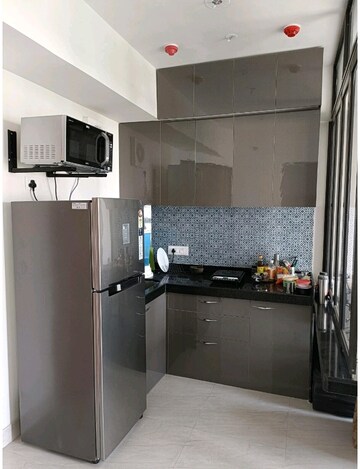 Kitchen in 1 BHK Apartment at Lodha Crown Quality Homes, Majiwada – for Sale