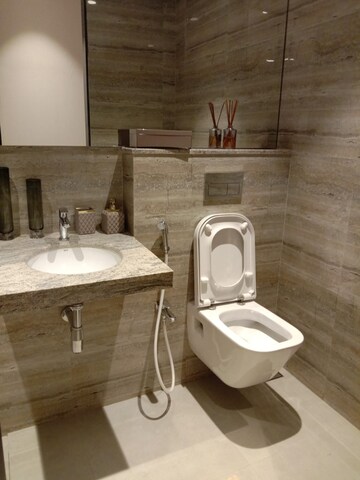 Bathroom in 4 BHK Apartment at Dream Arihant Niwara Sky, Sion – for Sale