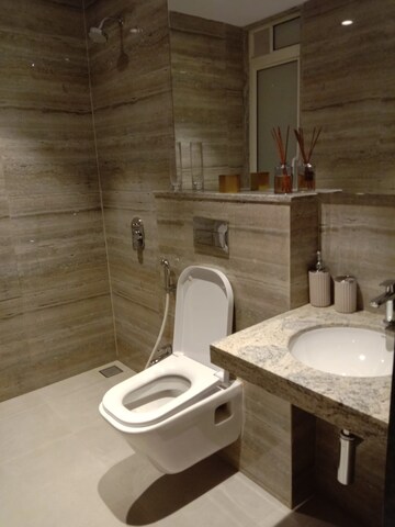 Bathroom in 4 BHK Apartment at Dream Arihant Niwara Sky, Sion – for Sale