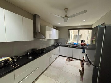 Kitchen in 3.5 BHK Apartment at Panchshil Towers, Kharadi – for Rent