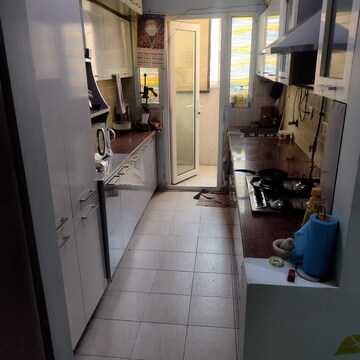 Kitchen in 3 BHK Apartment at Amrapali Zodiac, Sector 120 – for Rent
