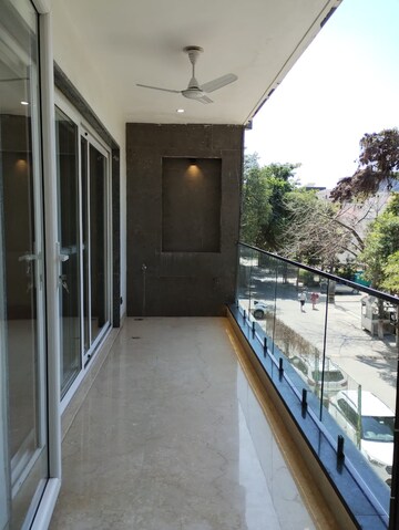 Balcony in 4 BHK Builder Floor at Sushant Lok I – for Sale