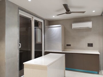 Kitchen in 4 BHK Builder Floor at Sushant Lok I – for Sale