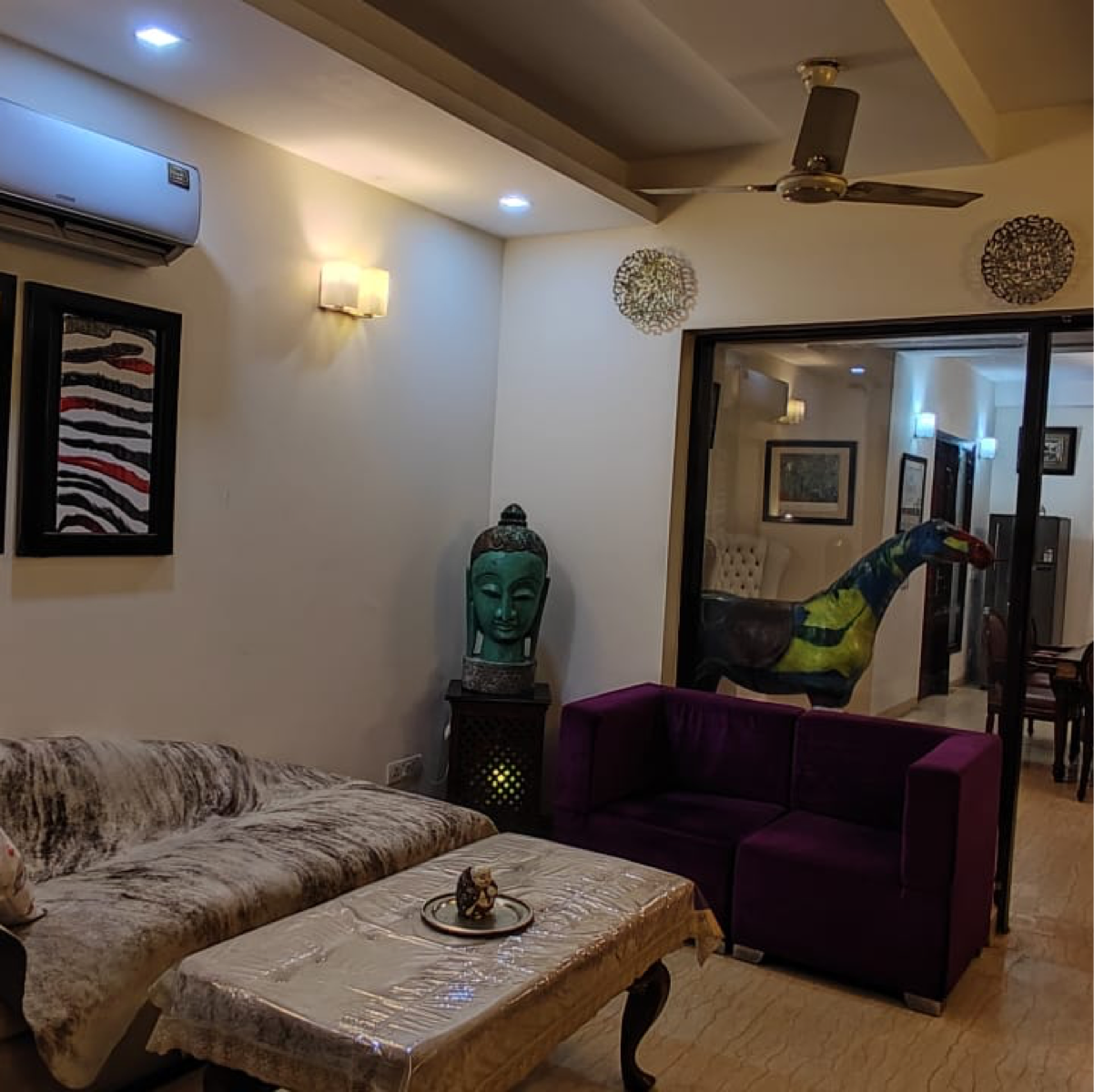 3 BHK + Servant Room Apartment For Rent in Conscient Hines Elevate Reserve