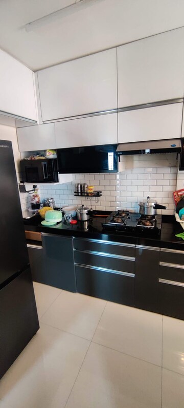 Kitchen in 2 BHK Apartment at Swastik Emerald, Vikhroli East – for Sale