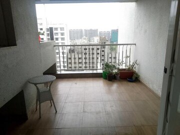 Balcony in 3 BHK Apartment at Kunal Aspiree, Balewadi – for Rent