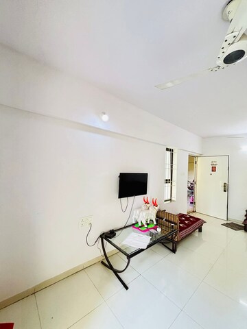 Living Room in 3 BHK Apartment at Shiv Darshan Wakad, Wakad – for Rent