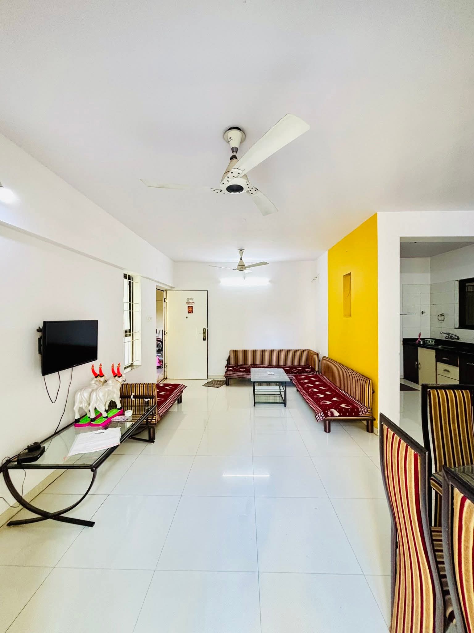 3 BHK Apartment For Rent in Shiv Darshan Wakad