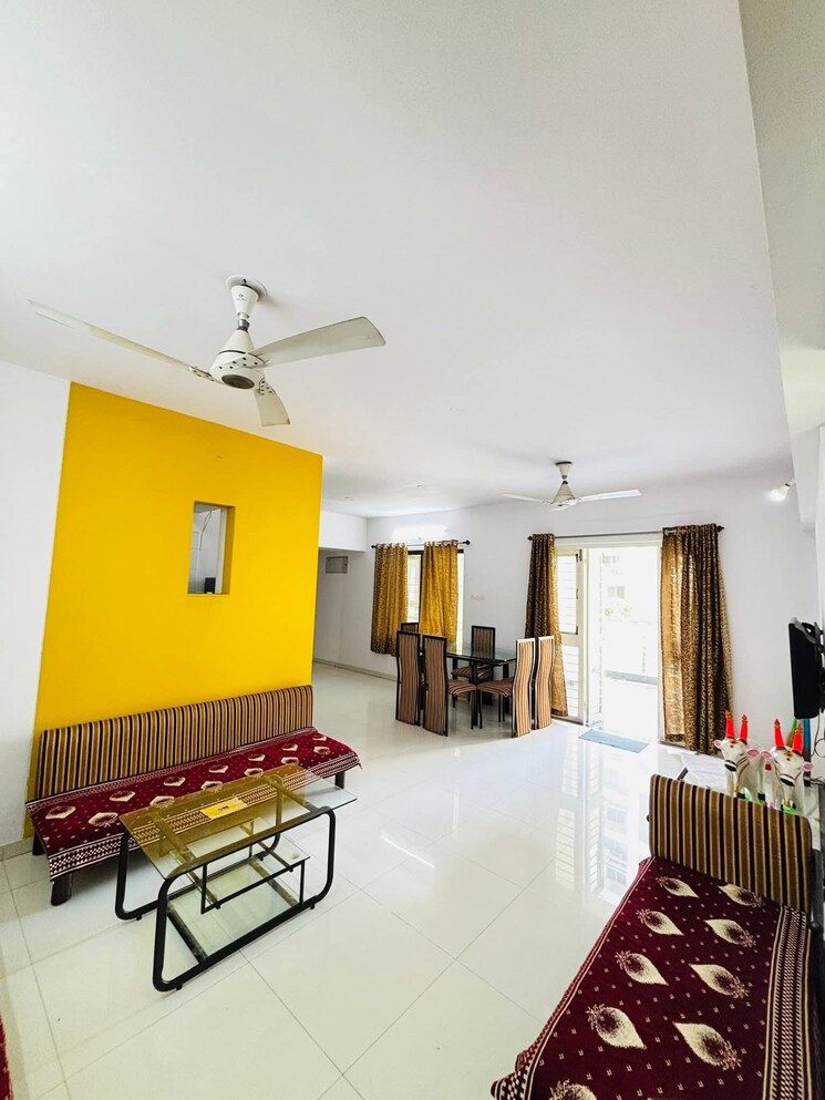 Living Room, shiv-darshan-wakad 3 Bedroom 1000 Sq.Ft. Apartment In Wakad Pune 9114463