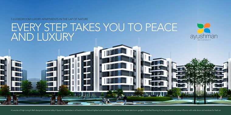 Exterior View, rau road 2 Bedroom 1050 Sq.Ft. Apartment In Rau Road Indore 9114663
