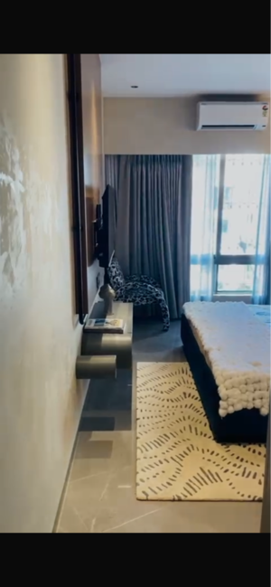 Bedroom in 3 BHK Apartment at Tharwani Rosalie, Tawri Pada – for Sale