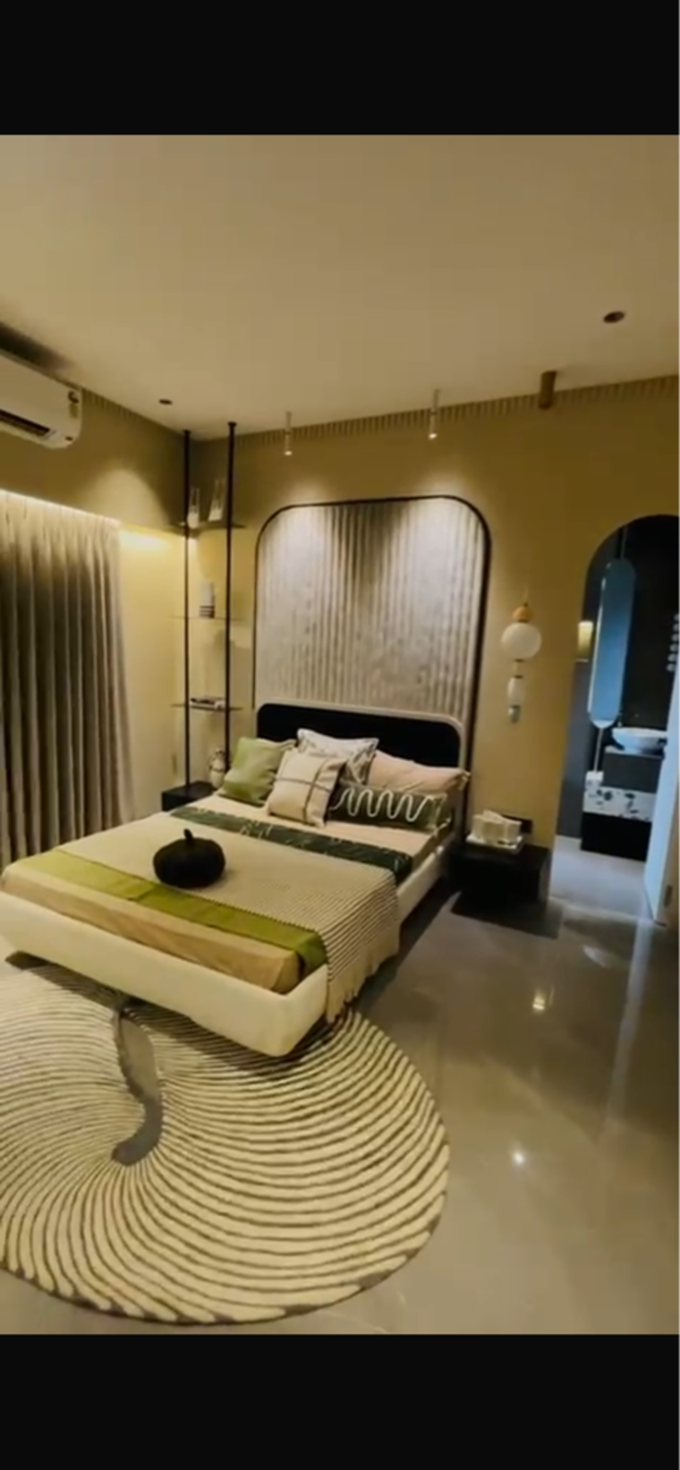 Bedroom, tharwani-rosalie 3 Bedroom 1105 Sq.Ft. Apartment In Tawri Pada Thane 9114515