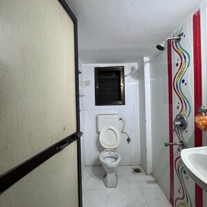 Bathroom in 2 BHK Apartment at Vasai West – for Sale