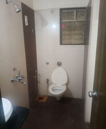 Bathroom in 2 BHK Apartment at Haware Estate, Kasarvadavali – for Rent