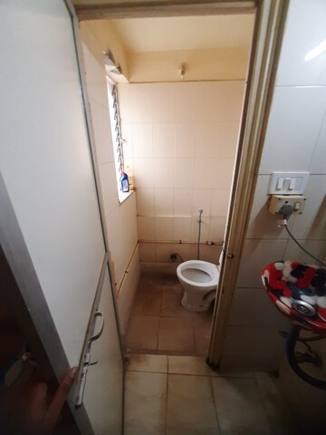 Bathroom in 2 BHK Apartment at Haware Estate, Kasarvadavali – for Rent