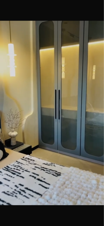 Building Lobby in 3 BHK Apartment at Tharwani Riverdale, Tawri Pada – for Sale