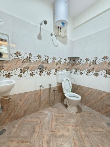 Bathroom in 1 BHK Builder Floor at Iti Layout – for Rent