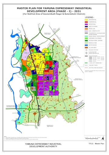  Plot – Map Location View at YEIDA Plots, Dankaur - for Sale