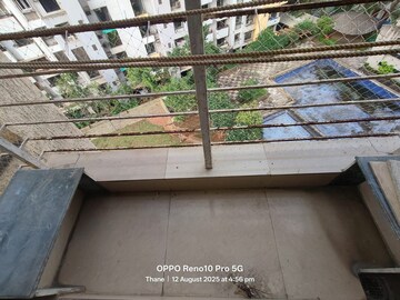 Balcony in 3 BHK Apartment at Asher Residency, Vasant Vihar – for Rent