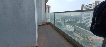 Balcony in 3 BHK Apartment at Nahar F Residences, Balewadi – for Rent