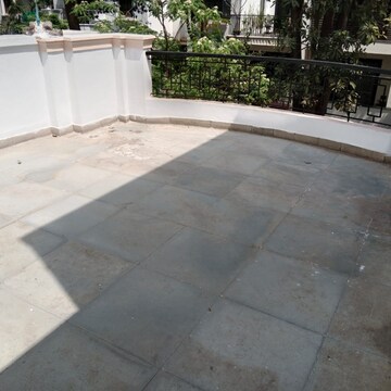 Terrace in 2 BHK Villa at Eros Rosewood Villas, Rosewood City – for Rent