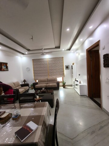 Living Room in 3 BHK Builder Floor at Sector 5 – for Rent