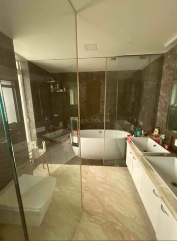 Bathroom in 4 BHK Apartment at Dosti Imperia Phase I, Ghodbunder Road – for Sale