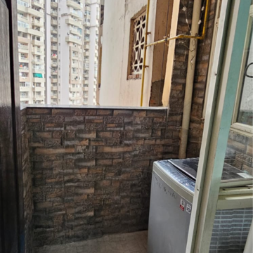 Balcony in 3 BHK Apartment at Supertech Cape Town, Sector 74 – for Rent