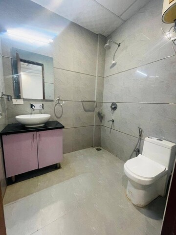 Bathroom in 3 BHK Builder Floor at Saket – for Rent