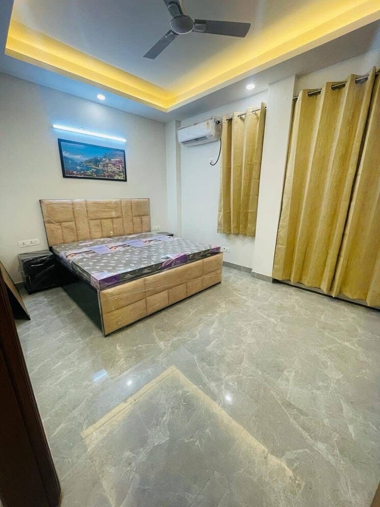 Bedroom, saket 3 Bedroom 1350 Sq.Ft. Builder Floor In Saket Delhi 9114782