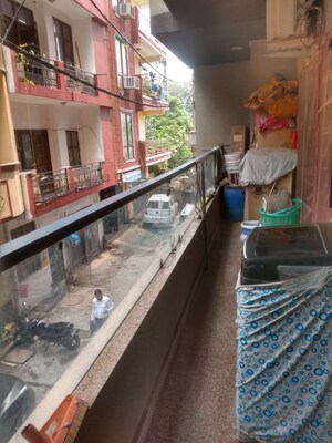 Balcony in 3 BHK Builder Floor at Chattarpur – for Sale