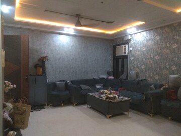 Living Room in 3 BHK Builder Floor at Chattarpur – for Sale