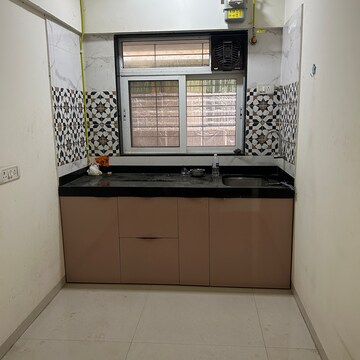 Kitchen in 1 BHK Apartment at Omkar CHS Ghatkopar, Tps Colony – for Rent